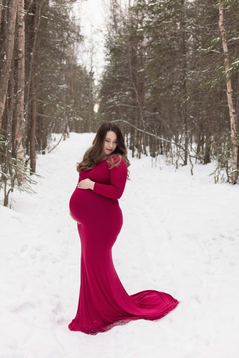 alaska-snow-maternity-photography
